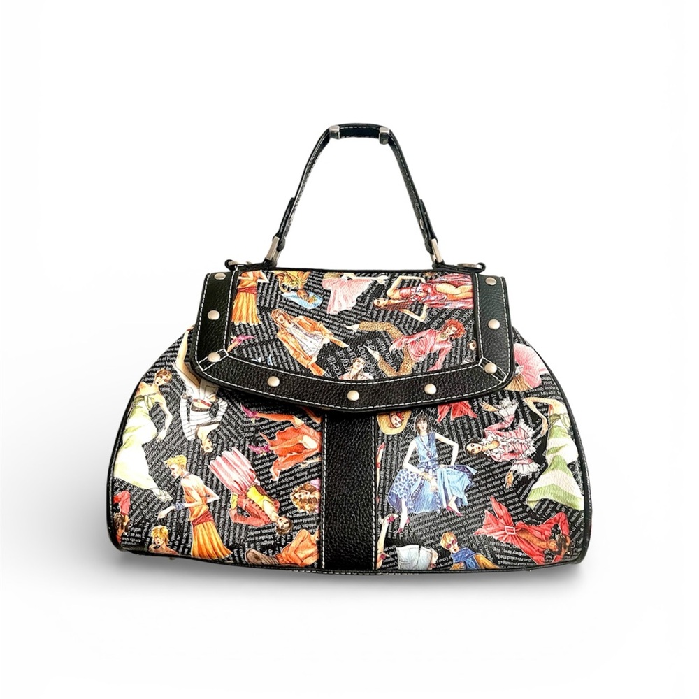 Sydney Love Faux Leather Multicolor Shoulder Bag.